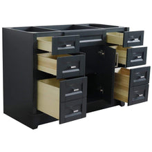 Load image into Gallery viewer, Bellaterra Home Vanity BellaTerra Home 48&quot; Single sink vanity in Dark Gray finish - cabinet only 400700-48S-DG