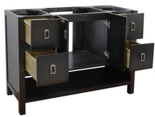 Load image into Gallery viewer, Bellaterra Home Vanity BellaTerra Home 48&quot; Single vanity in Silvery Brown finish - cabinet only 400300-SB
