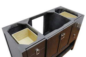 Bellaterra Home Vanity BellaTerra Home 48" Single vanity in Silvery Brown finish - cabinet only 400300-SB