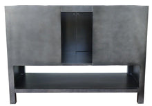 Load image into Gallery viewer, Bellaterra Home Vanity BellaTerra Home 48&quot; Single vanity in Silvery Brown finish - cabinet only 400300-SB