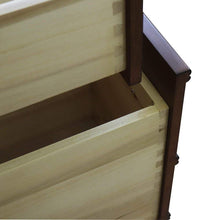 Load image into Gallery viewer, Bellaterra Home Vanity BellaTerra Home 49&quot; Double sink vanity in Walnut finish with White carrara marble and rectangle sink 400901-49D-WA-WMR