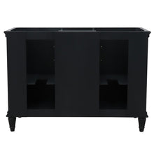 Load image into Gallery viewer, Bellaterra Home Vanity BellaTerra Home 49&quot; Double vanity in Dark Gray finish with Black galaxy and round sink 400800-49D-DG-BGRD