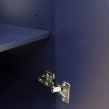 Load image into Gallery viewer, Bellaterra Home Vanity BellaTerra Home 49&quot; Single sink vanity in Blue finish with Black galaxy granite and and oval sink 400800-49S-BU-BGO