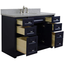 Load image into Gallery viewer, Bellaterra Home Vanity BellaTerra Home 49&quot; Single sink vanity in Blue finish with Gray granite and and oval sink 400700-49S-BU-GYO