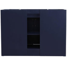 Load image into Gallery viewer, Bellaterra Home Vanity BellaTerra Home 49&quot; Single sink vanity in Blue finish with Gray granite and rectangle sink 400700-49S-BU-GYR