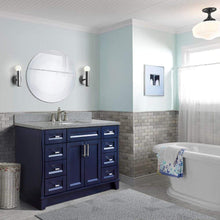 Load image into Gallery viewer, Bellaterra Home Vanity BellaTerra Home 49&quot; Single sink vanity in Blue finish with Gray granite and rectangle sink 400700-49S-BU-GYR