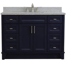Load image into Gallery viewer, Bellaterra Home Vanity BellaTerra Home 49&quot; Single sink vanity in Blue finish with Gray granite and rectangle sink 400700-49S-BU-GYR