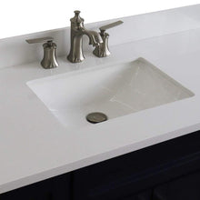 Load image into Gallery viewer, Bellaterra Home Vanity BellaTerra Home 49&quot; Single sink vanity in Blue finish with White quartz and rectangle sink 400700-49S-BU-WER