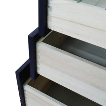 Load image into Gallery viewer, Bellaterra Home Vanity BellaTerra Home 49&quot; Single sink vanity in Blue finish with White quartz and round sink 400700-49S-BU-WERD