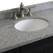 Load image into Gallery viewer, Bellaterra Home Vanity BellaTerra Home 49&quot; Single sink vanity in Dark Gray finish with Gray granite and and oval sink 400700-49S-DG-GYO