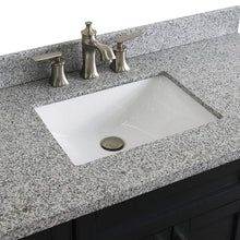 Load image into Gallery viewer, Bellaterra Home Vanity BellaTerra Home 49&quot; Single sink vanity in Dark Gray finish with Gray granite and rectangle sink 400700-49S-DG-GYR