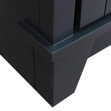 Load image into Gallery viewer, Bellaterra Home Vanity BellaTerra Home 49&quot; Single sink vanity in Dark Gray finish with White carrara marble and rectangle sink 400700-49S-DG-WMR