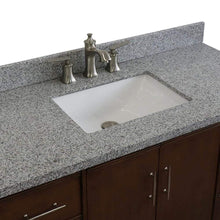 Load image into Gallery viewer, Bellaterra Home Vanity BellaTerra Home 49&quot; Single sink vanity in Walnut finish with Gray granite and rectangle sink 400901-49S-WA-GYR