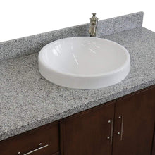 Load image into Gallery viewer, Bellaterra Home Vanity BellaTerra Home 49&quot; Single sink vanity in Walnut finish with Gray granite and round sink 400901-49S-WA-GYRD