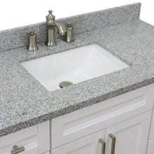 Load image into Gallery viewer, Bellaterra Home Vanity BellaTerra Home 49&quot; Single sink vanity in White finish with Gray granite and rectangle sink 400700-49S-WH-GYR
