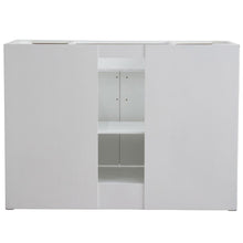 Load image into Gallery viewer, Bellaterra Home Vanity BellaTerra Home 49&quot; Single sink vanity in White finish with Gray granite and round sink 00700-49S-WH-GYRD