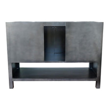 Load image into Gallery viewer, Bellaterra Home Vanity BellaTerra Home 49&quot; Single vanity in Silvery Brown finish with Gray granite top and Rectangle Sink 400300-SB-GYR