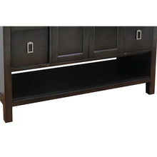 Load image into Gallery viewer, Bellaterra Home Vanity BellaTerra Home 49&quot; Single vanity in Silvery Brown finish with White Quartz top and Round Sink 400300-SB-WERD
