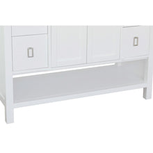 Load image into Gallery viewer, Bellaterra Home Vanity BellaTerra Home 49&quot; Single vanity in White finish with Black Galaxy top and Oval Sink 400300-WH-BGO