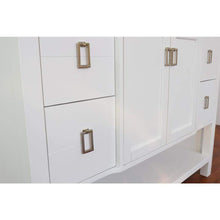 Load image into Gallery viewer, Bellaterra Home Vanity BellaTerra Home 49&quot; Single vanity in White finish with Gray granite top and Rectangle Sink 400300-WH-GYR
