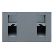 Load image into Gallery viewer, Bellaterra Home Vanity BellaTerra Home 55&quot; Double Vanity in Gray Ash finish with Gray Granite Top and Rectangle Sink 400100-55-GYA-GY