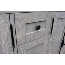 Load image into Gallery viewer, Bellaterra Home Vanity BellaTerra Home 55&quot; Double Vanity in Gray Ash finish with Gray Granite Top and Rectangle Sink 400100-55-GYA-GY