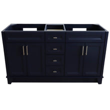 Load image into Gallery viewer, Bellaterra Home Vanity BellaTerra Home 60&quot; Double vanity in Blue finish - cabinet only 400700-60D-BU