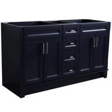 Load image into Gallery viewer, Blue Finished 60 Inch Bathroom Vanity Cabinet Only