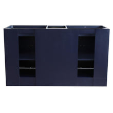 Load image into Gallery viewer, Bellaterra Home Vanity BellaTerra Home 60&quot; Double vanity in Blue finish - cabinet only 400700-60D-BU