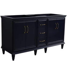 Load image into Gallery viewer, Bellaterra Home Vanity BellaTerra Home 60&quot; Double vanity in Blue finish - cabinet only 400800-60D-BU
