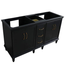 Load image into Gallery viewer, Bellaterra Home Vanity BellaTerra Home 60&quot; Double vanity in Dark Gray finish - cabinet only 400800-60D-DG