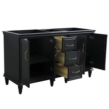 Load image into Gallery viewer, Bellaterra Home Vanity BellaTerra Home 60&quot; Double vanity in Dark Gray finish - cabinet only 400800-60D-DG