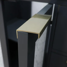 Load image into Gallery viewer, Bellaterra Home Vanity BellaTerra Home 60&quot; Double vanity in Dark Gray finish - cabinet only 400990-60D-D