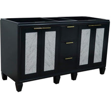 Load image into Gallery viewer, Bellaterra Home Vanity BellaTerra Home 60&quot; Double vanity in Dark Gray finish - cabinet only 400990-60D-D