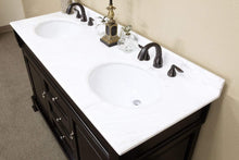 Load image into Gallery viewer, Bellaterra Home Vanity BellaTerra Home 60 in Double Sink Vanity-Wood-Espresso 205060-D-ES