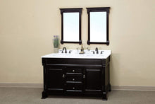 Load image into Gallery viewer, Bellaterra Home Vanity BellaTerra Home 60 in Double Sink Vanity-Wood-Espresso 205060-D-ES