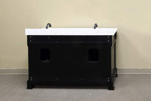 Bellaterra Home Vanity BellaTerra Home 60 in Double Sink Vanity-Wood-Espresso 205060-D-ES