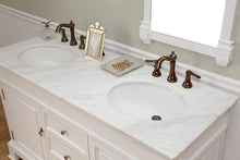 Load image into Gallery viewer, Bellaterra Home Vanity BellaTerra Home 60 in Double Sink Vanity-Wood-White