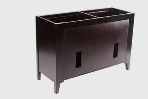 Bellaterra Home Vanity BellaTerra Home 60-inch Double Sink Vanity 500410D-ES-WH-60D