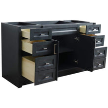 Load image into Gallery viewer, Bellaterra Home Vanity BellaTerra Home 60&quot; Single sink vanity in Dark Gray finish - cabinet only 400700-60S-DG