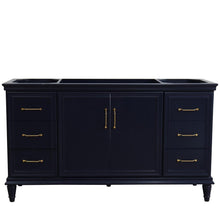 Load image into Gallery viewer, Bellaterra Home Vanity BellaTerra Home 60&quot; Single vanity in Blue finish- cabinet only 400800-60S-BU
