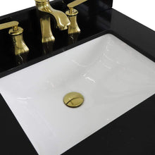 Load image into Gallery viewer, Bellaterra Home Vanity BellaTerra Home 61&quot; Double sink vanity in Blue finish and Black galaxy granite and rectangle sink 400800-61D-BU-BGR