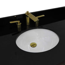 Load image into Gallery viewer, Bellaterra Home Vanity BellaTerra Home 61&quot; Double sink vanity in Dark Gray finish with Black galaxy granite and oval sink 400990-61D-DG-BGO