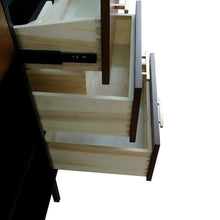 Load image into Gallery viewer, Bellaterra Home Vanity BellaTerra Home 61&quot; Double sink vanity in Walnut and Black finish and Gray granite and round sink 400900-61D-WB-GYRD