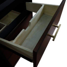 Load image into Gallery viewer, Bellaterra Home Vanity BellaTerra Home 61&quot; Double sink vanity in Walnut and Black finish and Gray granite and round sink 400900-61D-WB-GYRD