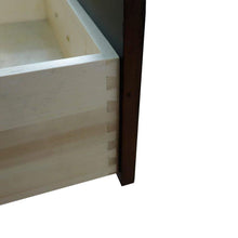 Load image into Gallery viewer, Bellaterra Home Vanity BellaTerra Home 61&quot; Double sink vanity in Walnut and Black finish and Gray granite and round sink 400900-61D-WB-GYRD