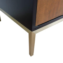 Load image into Gallery viewer, Bellaterra Home Vanity BellaTerra Home 61&quot; Double sink vanity in Walnut and Black finish and Gray granite and round sink 400900-61D-WB-GYRD
