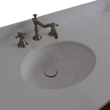Load image into Gallery viewer, Bellaterra Home Vanity BellaTerra Home 61&quot; Double sink vanity in Walnut and Black finish and White quartz and oval sink 400900-61D-WB-WEO