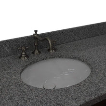 Load image into Gallery viewer, Bellaterra Home Vanity BellaTerra Home 61&quot; Double sink vanity in Walnut finish with Gray granite and oval sink