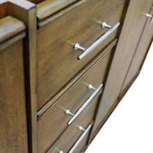 Load image into Gallery viewer, Bellaterra Home Vanity BellaTerra Home 61&quot; Double sink vanity in Walnut finish with Gray granite and rectangle sink 400901-61D-WA-GYR